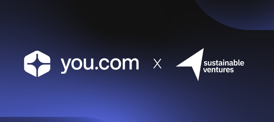 You.com partners with Sustainable Ventures to support climate tech innovation with AI